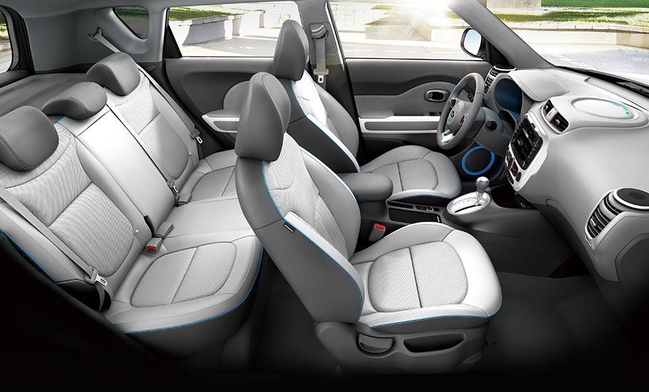 2016 Kia Soul EV Interior Seating