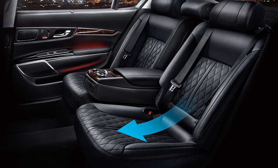 2016 Kia K900 V8 Elite Interior Seating