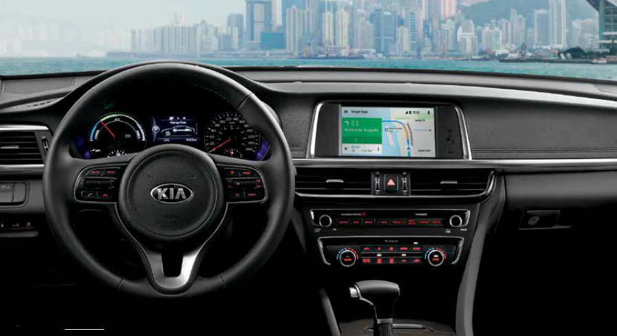 2017 Kia Optima Hybrid Interior Dashboard